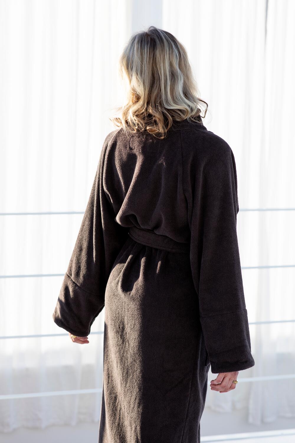 Naram badekåbe - Coffee